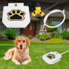 Dog Water Fountain Outdoor Dog Pet Water Dispenser Step-on Activated Sprinkler w/ Interactive Paw Pedal Valve for Drinking Fresh Water