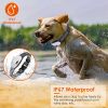 Electric Dog Training Collar IP67 Waterproof Rechargeable Dog Bark Collar with 3 Training Modes Dog Bark Control