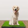 Dog Potty Training Artificial Grass Pad Pet Cat Toilet Trainer Mat Puppy Loo Tray Turf For Small Medium Dogs Indoor Outdoor Use