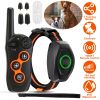 IPX7 Waterproof Dog Training Collar with Remote Rechargeable Electronic Shock Collar for Dogs Beep Vibration Shock for small Medium Large Dogs