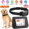 990FT Radius Dog Training Collar Wireless Fence IPX6 Waterproof Pet Beep Vibration Electric Shock Fence System 3 Channels Rechargeable Transmitter Rec
