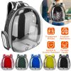 Pet Backpack Carrier Ventilate Transparent Backpack Travel Breathable Astronaut Cat Carrier For Puppies Cats Dogs Under 13LBS