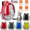 Pet Backpack Carrier Ventilate Transparent Backpack Travel Breathable Astronaut Cat Carrier For Puppies Cats Dogs Under 13LBS